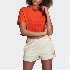 NWT Adidas Cropped Shirt